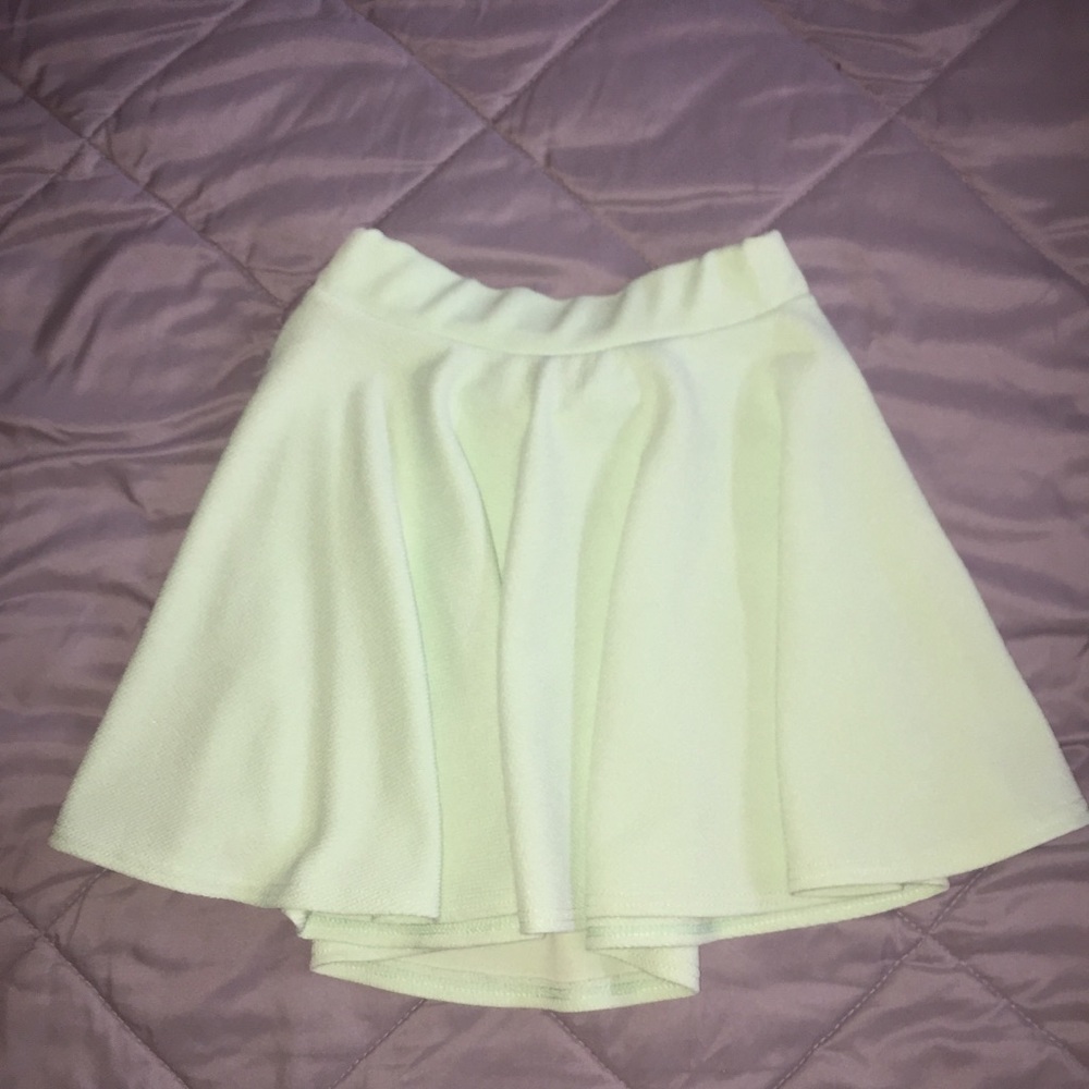 Mint skater skirt